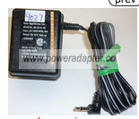 IONA AD-1214-CS AC ADAPTER 12VDC 140mA USED 90° CLASS 2 POWER SU IONA AD-1214-CS AC ADAPTER 12VDC 140mA USED 90° CLASS 2 POWER SU